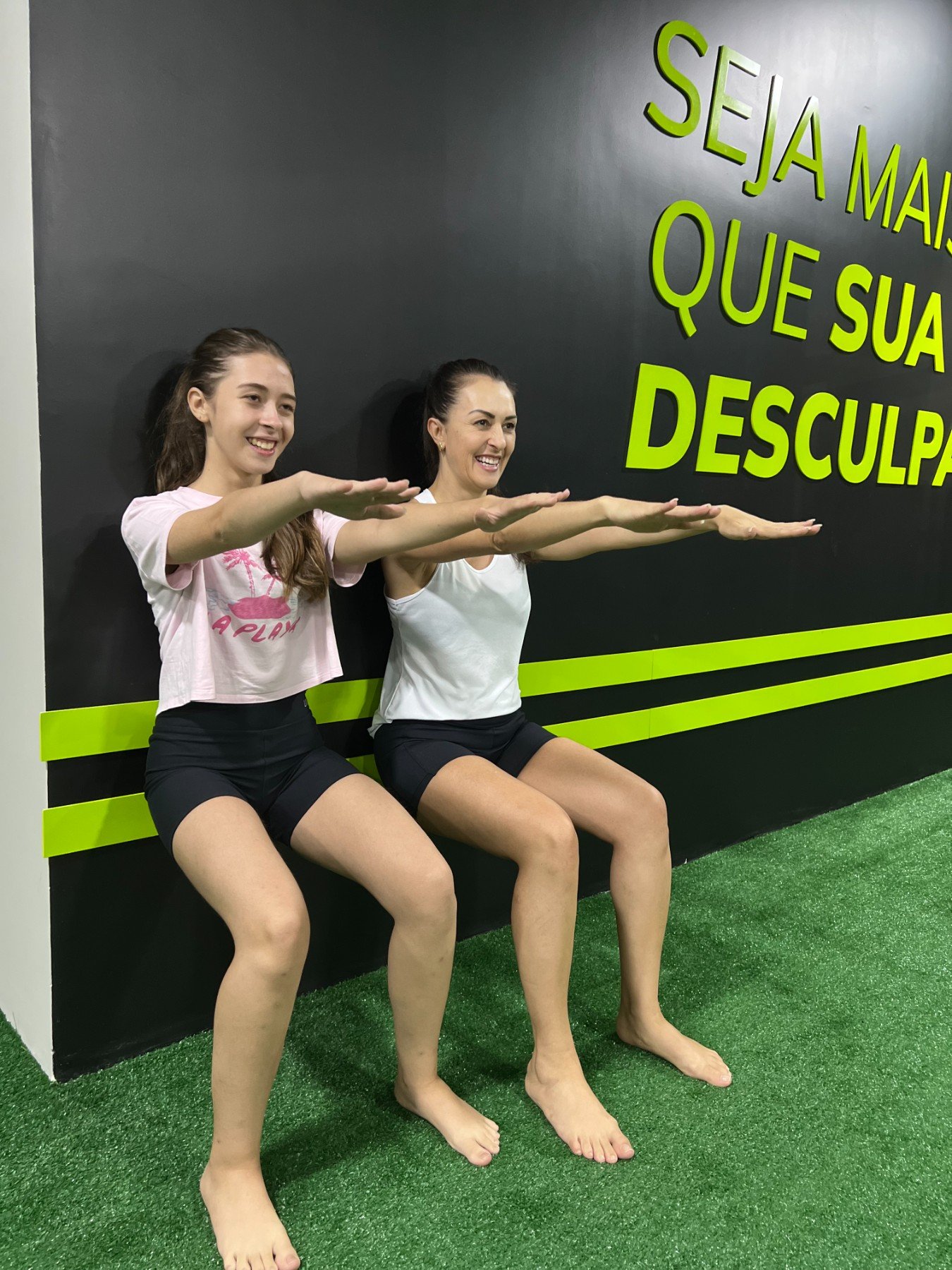 Aluno treinando no estúdio DoctorFit