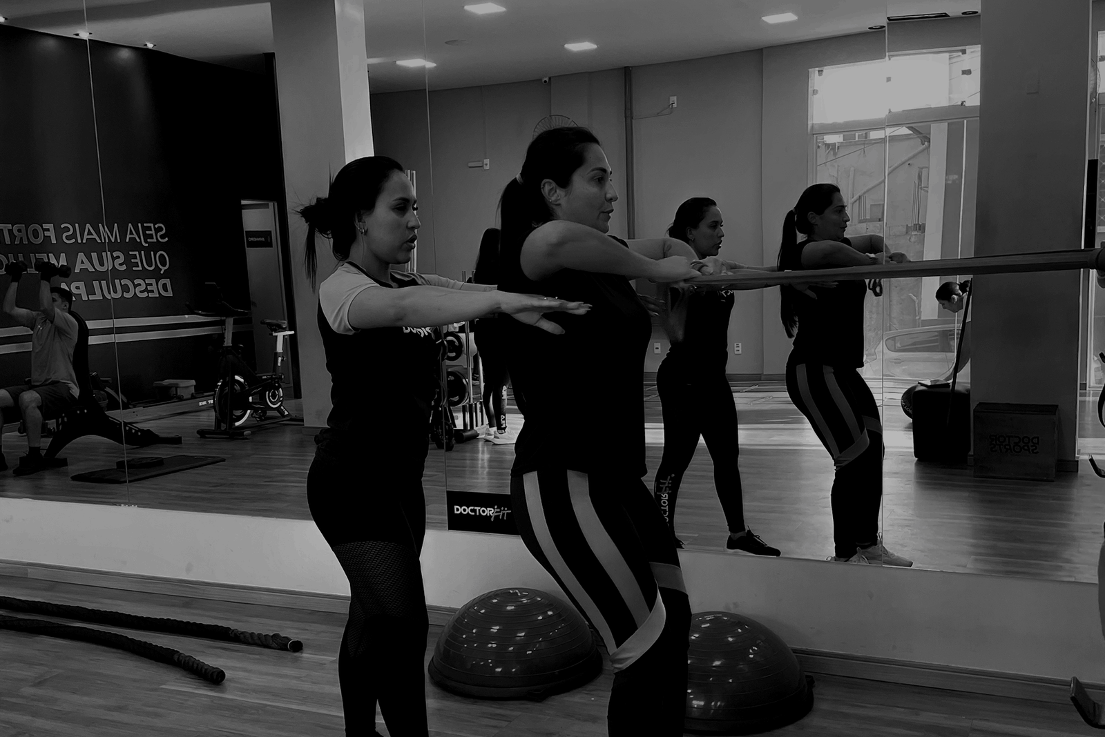 Treino funcional no estúdio DoctorFit